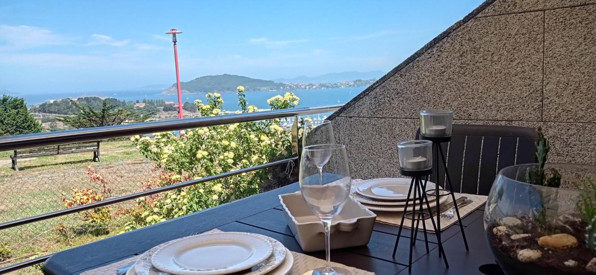 Ferienwohnung Impresionantes Vistas En Baiona Exterior foto